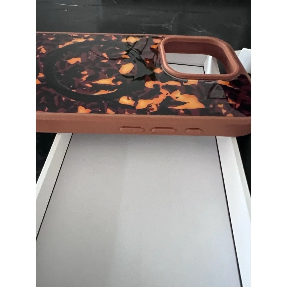 Phone Case Compatible w/ iPhone 17e,‎ 16e, 15, 14, 13 MagSafe, Tortoise Shell